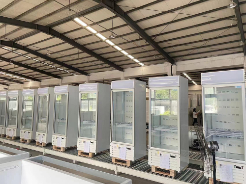 canopy glass door cooler &amp; freezer
