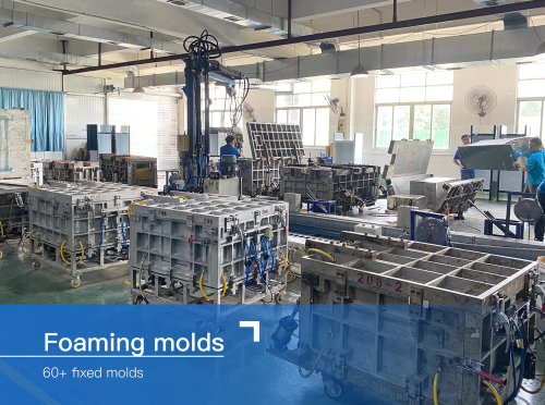 Foaming molds