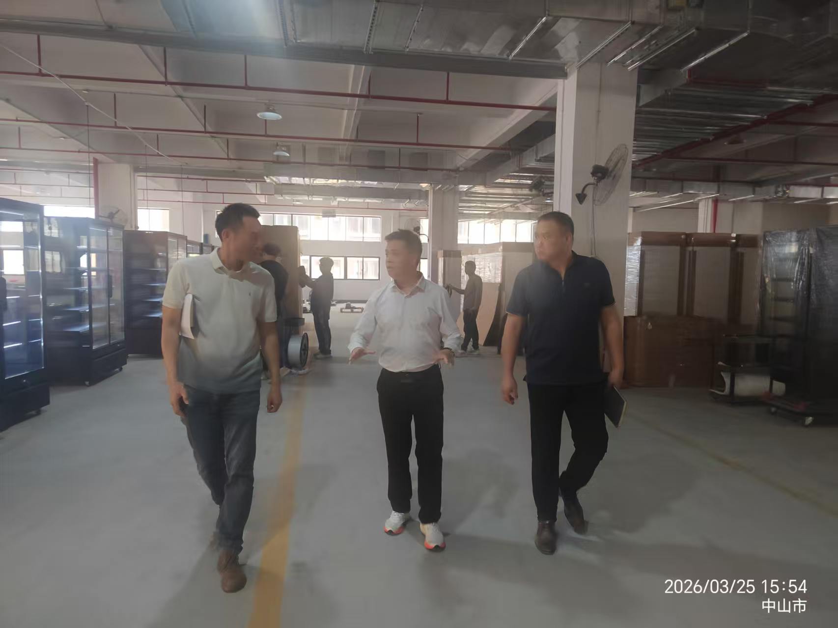 Government Officials from Zhongshan City Visit Our Factory