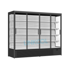 Large Sliding Glass Door Open Display Refrigerator Commercial Beverage Cooler for Convenience Store