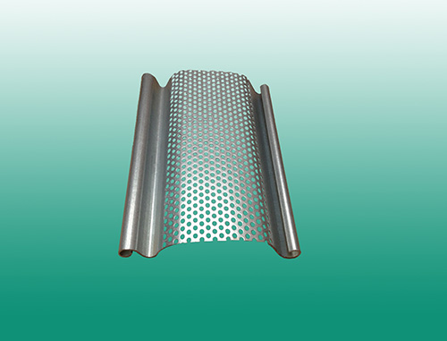Micro-perforated steel slat