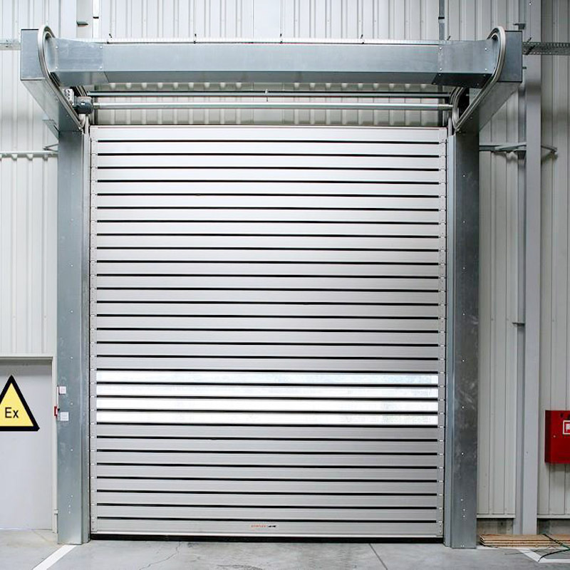 High Speed Spiral Door - Oval Track