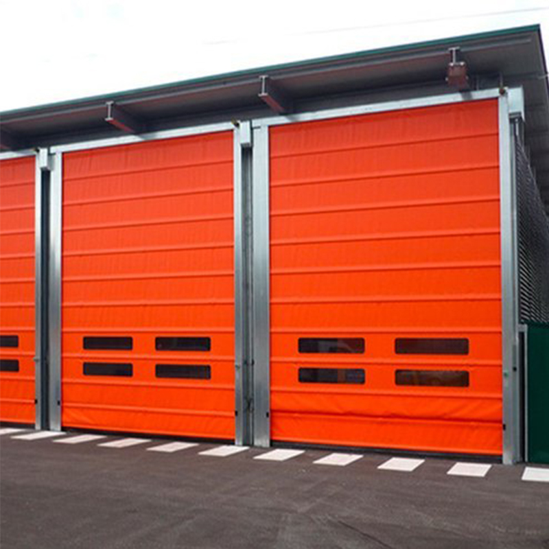 High Speed PVC Stacking Door