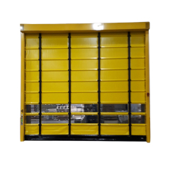 High Speed PVC Stacking Door