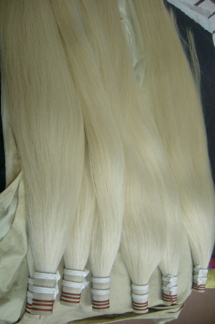 250g Top quality Stallion white mongolia bowhair 85 cm