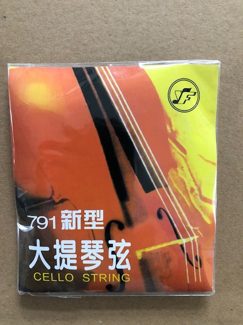 1 Set of  4/4 size cello strings 791
