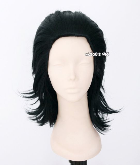 Loki Laufeyson Avengers Thor version. 43cm long layers cosplay wig