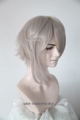 Bungou Stray Dogs Atsushi Nakajima short warm gray asymmetric side bangs . 文豪Stray Dogs