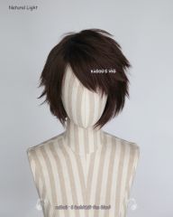 GO team leader Candela hocolate brown/ S-1 >>31cm / 12.2" short layered wig easy to style SP07