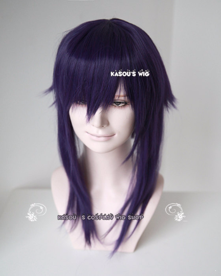 D. N. Angel Dark purple cosplay wig /  45cm
