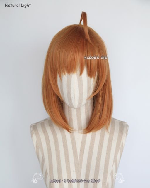 Love Live Sunshine . Aqours Takami Chika orange pre-styled wig