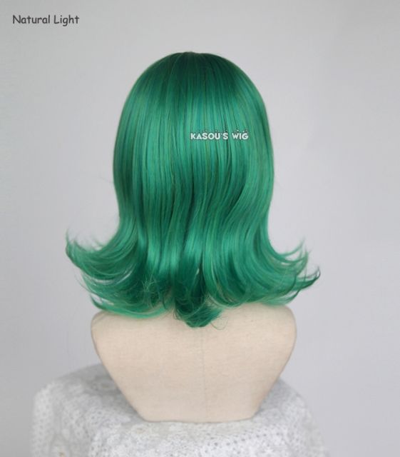 One Punch Man Tatsumaki  Tornado of Terror flipped out green cosplay wig