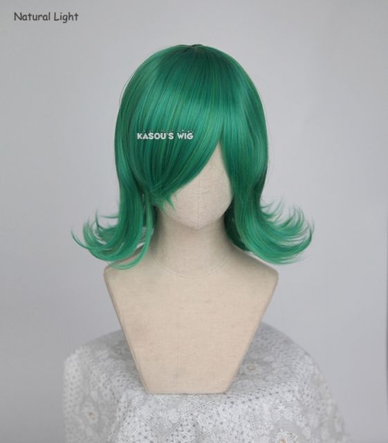 One Punch Man Tatsumaki  Tornado of Terror flipped out green cosplay wig