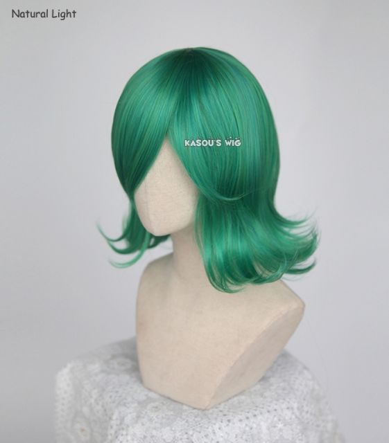 One Punch Man Tatsumaki  Tornado of Terror flipped out green cosplay wig