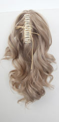 KA001-KA021 A-1 / curly clip on ponytail. 35cm bouncy layered curls