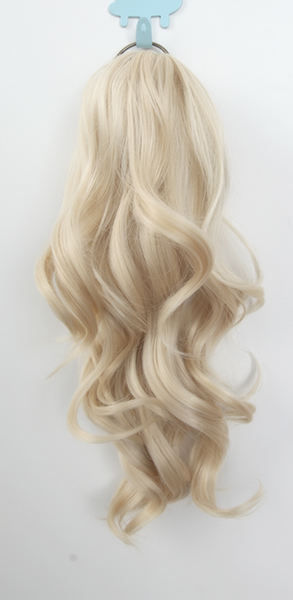 KA001-KA021 A-1 / curly clip on ponytail. 35cm bouncy layered curls