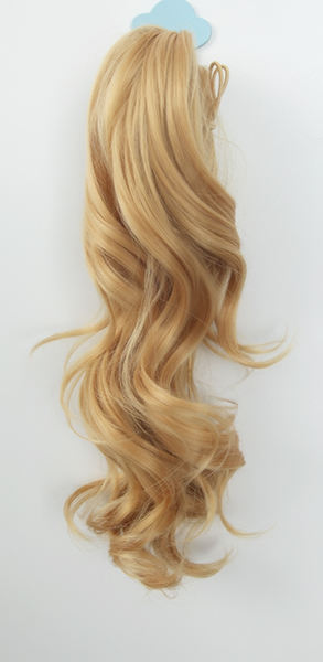 KA001-KA021 A-1 / curly clip on ponytail. 35cm bouncy layered curls