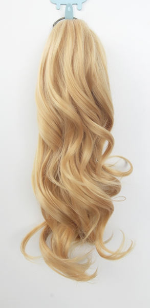 KA001-KA021 A-1 / curly clip on ponytail. 35cm bouncy layered curls