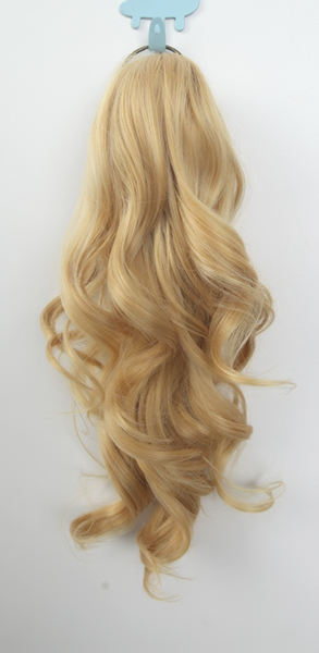 KA001-KA021 A-1 / curly clip on ponytail. 35cm bouncy layered curls