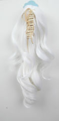 KA001-KA021 A-1 / curly clip on ponytail. 35cm bouncy layered curls