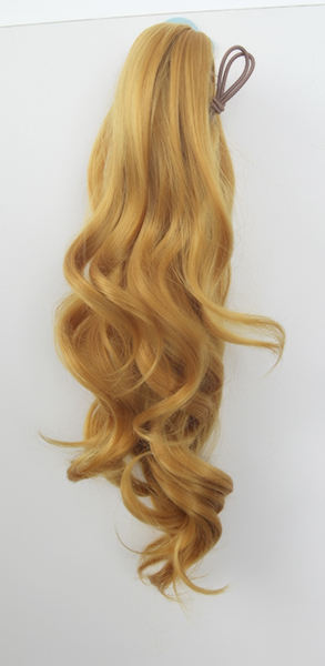 KA001-KA021 A-1 / curly clip on ponytail. 35cm bouncy layered curls