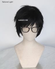 Yuri !!! on Ice Yuri Katsuki / Durarara!! Izaya Orihara short layered black wig . KA032