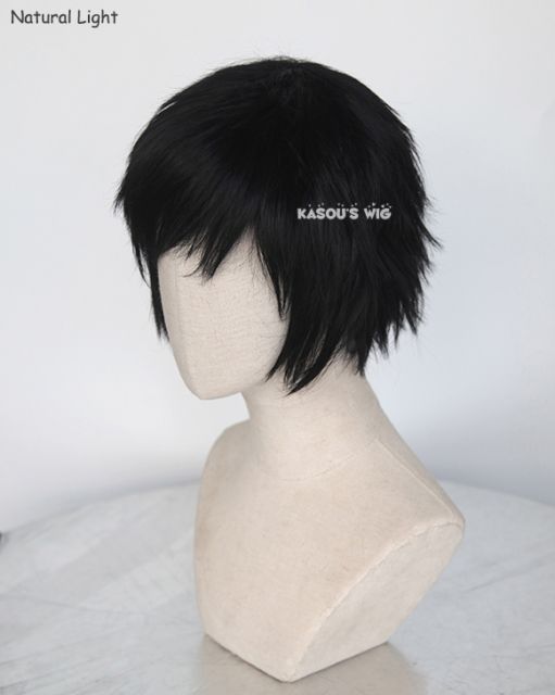 Yuri !!! on Ice Yuri Katsuki / Durarara!! Izaya Orihara short layered black wig . KA032