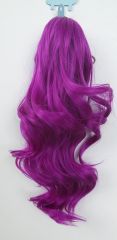 KA039- KA056 A-1 / curly clip on ponytail. 35cm bouncy layered curls