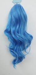 KA039- KA056 A-1 / curly clip on ponytail. 35cm bouncy layered curls