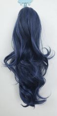 KA039- KA056 A-1 / curly clip on ponytail. 35cm bouncy layered curls