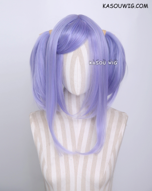 long lavender wig