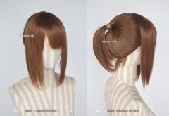 Female trainer clip on ponytail wig / 62cm long .