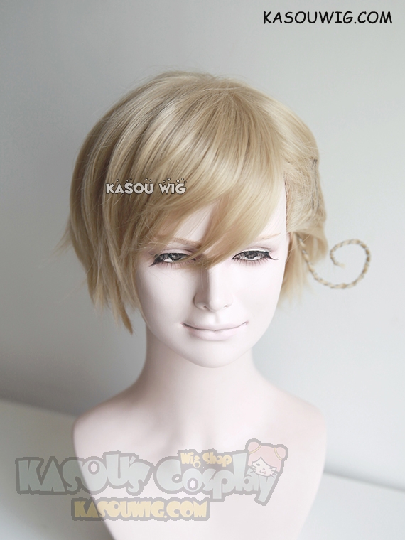 APH Axis Power Hetalia Norway short side parted beige blonde