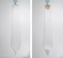 60cm straight clip-in extension KA001-KA065