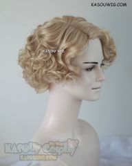 [Improved some details]  Queenie Goldstein short curly blonde wig