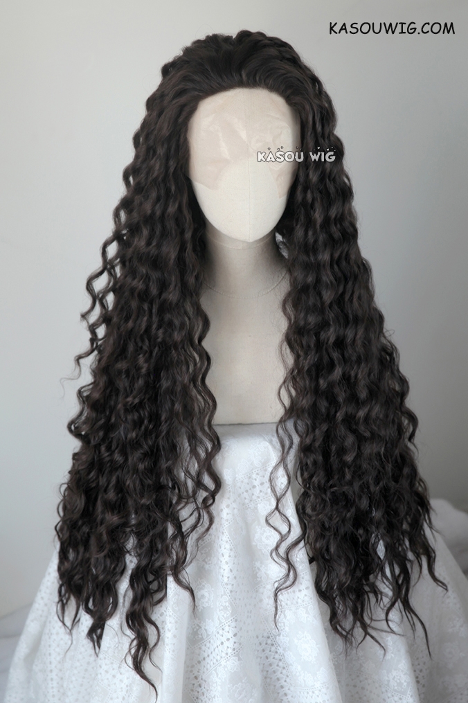 MOANA Cosplay Wig * Very long, dark wavy wig, Disney on sale inspired *READY to SHIP*