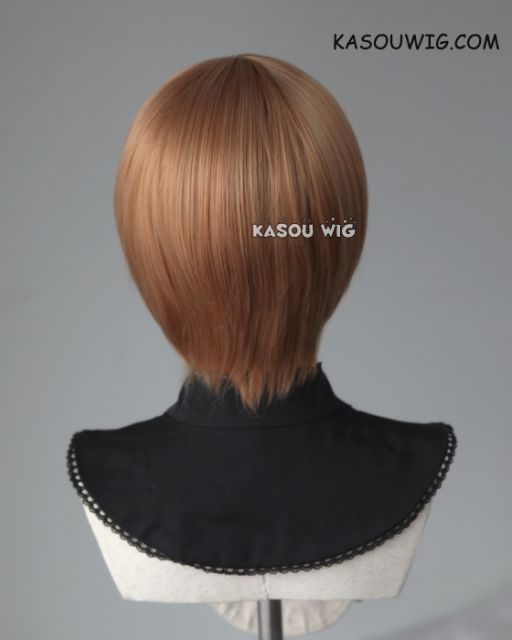 S-2 / KA023 caramel smooth cosplay wig with long bangs