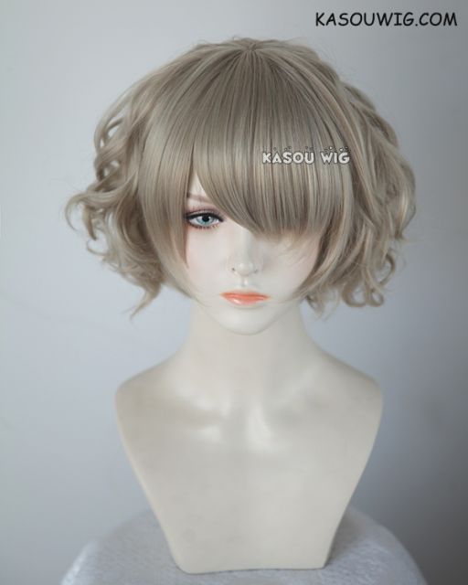 【sold out】Final Fantasy XV / FFXV Cindy Aurum short curly cosplay wig