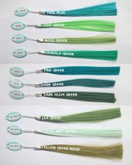 Green color samples