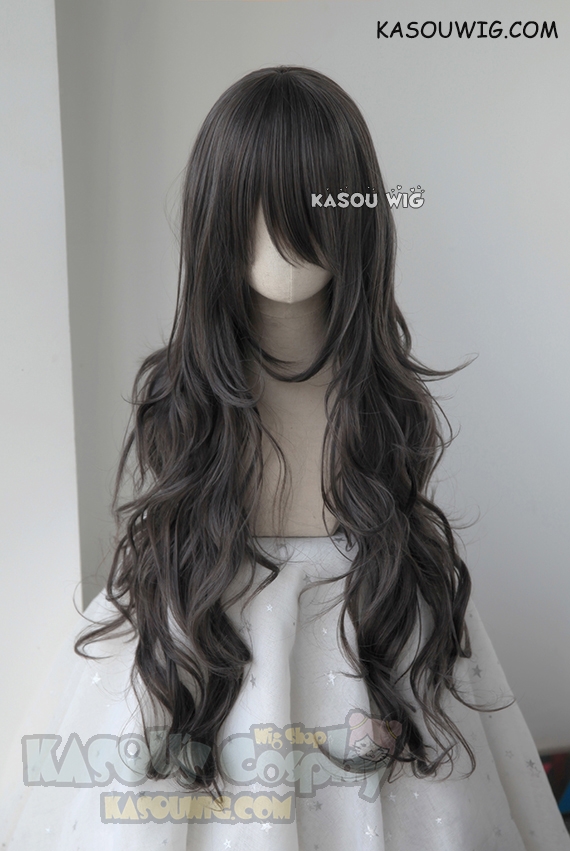 Dark grey on sale cosplay wig