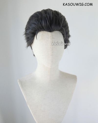 Re zero / Re: Life in a Different World from Zero Subaru slicked back deep gray wig