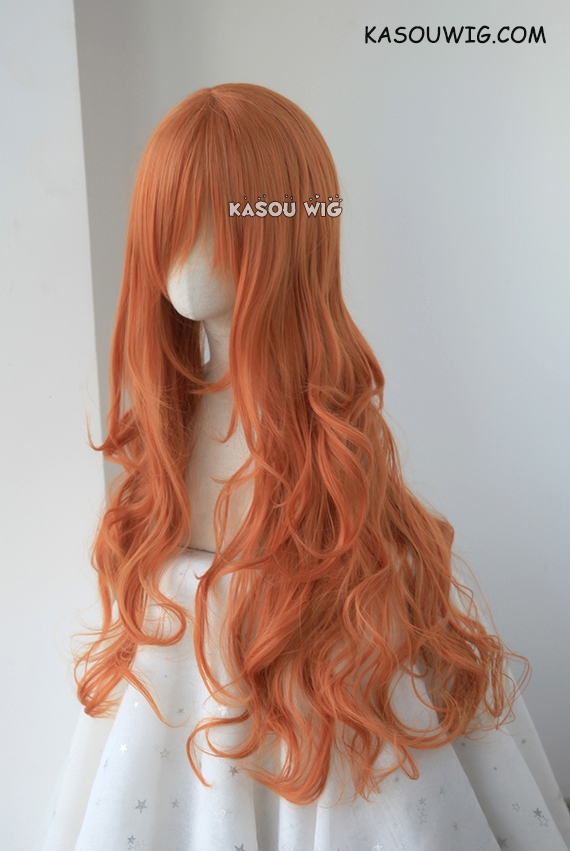 orange pumpkin wig