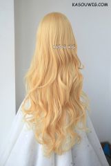Tou Hou Project Marisa Kirisame . L-3 / SP01 pastel yellow blonde long layers loose waves cosplay wig . heat-resistant fiber