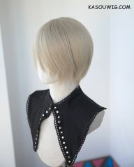 S-2 /  SP02 sand blonde short bob smooth cosplay wig with long bangs