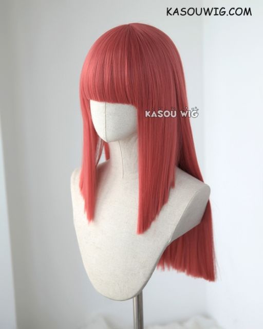 NieR: Automata Popola super sleek long russet red cosplay wig