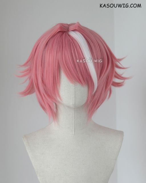 Fate Apocrypha Astolfo 85cm long braid pink cosplay wig