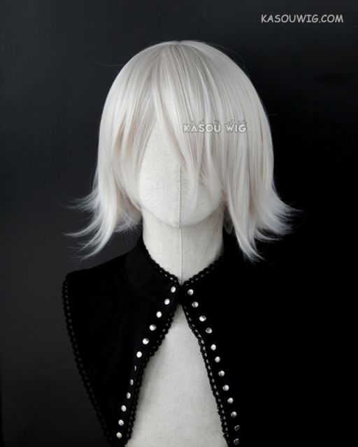 NieR Automata A2 short hair version. warm white flippy wig SP05