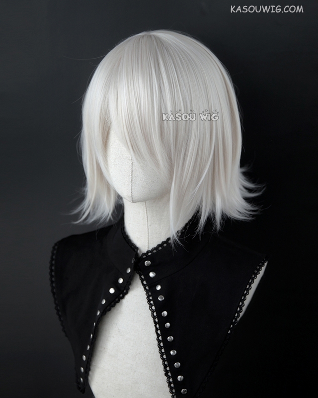 Nier Automata A2 Short Hair Version Warm White Flippy Wig Sp05 7792