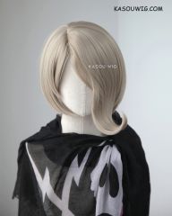 Danganronpa V3 Tojo Kirumi sand blonde pre-styled thick bob cosplay wig