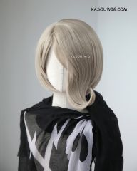 Danganronpa V3 Tojo Kirumi sand blonde pre-styled thick bob cosplay wig